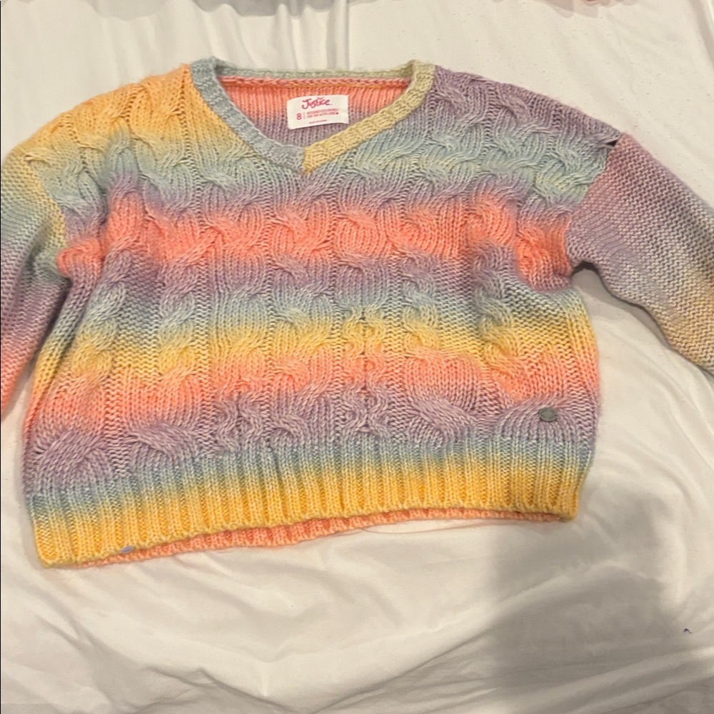 Colorful Knit Sweater